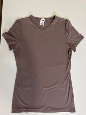 PINK Victoria's Secret Short Sleeve Tee in Dusty Mauve